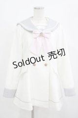 Amavel / セーラーフレアコート Free オフ H-25-08-08-028-CA-CO-NS-ZH