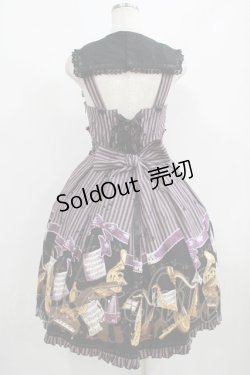 画像3: metamorphose / Brass band cat衿付ジャンパースカート Free パープル H-25-08-08-003-ME-OP-NS-ZH