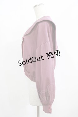 画像2: Amavel / サテンリボンフードセーラーブルゾン Free ピンク H-25-08-08-029-CA-JA-NS-ZH