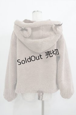 画像3: Amavel / こぐまちゃんとひつじさんのボアアウター Free ブラウン H-25-08-08-030-CA-CO-NS-ZH