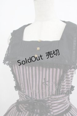 画像5: metamorphose / Brass band cat衿付ジャンパースカート Free パープル H-25-08-08-003-ME-OP-NS-ZH