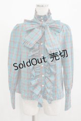 CATCOCOON（海外ロリータブランド） / A Doll's House ブラウス(長袖) M ブルー H-25-08-08-037-PU-BL-NS-ZH