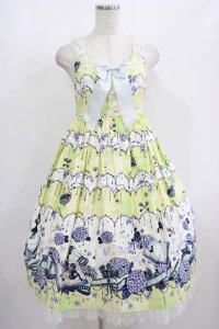 ALICE and the PIRATES / 水彩の恋空と雨音のしらべジャンパースカートII Free イエロー H-25-08-08-004-PA-OP-NS-ZH