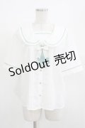 Amavel / Fancy Dolphin Marineブラウス Free グリーン H-25-08-08-040-CA-BL-NS-ZH