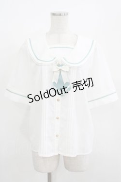 画像1: Amavel / Fancy Dolphin Marineブラウス Free グリーン H-25-08-08-040-CA-BL-NS-ZH