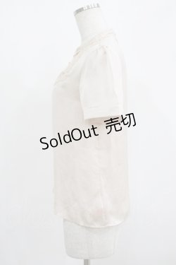 画像2: Fi.n.t / レース使いヨーク切替ブラウス Free  H-25-08-08-042-CA-BL-NS-ZH