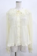 BABY,THE STARS SHINE BRIGHT / シフォンベビードールブラウス Free 生成り H-25-08-08-044-BA-BL-NS-ZH