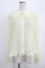 BABY,THE STARS SHINE BRIGHT / シフォンベビードールブラウス Free 生成り H-25-08-08-044-BA-BL-NS-ZH