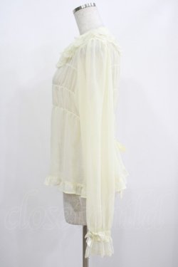 画像2: BABY,THE STARS SHINE BRIGHT / シフォンベビードールブラウス Free 生成り H-25-08-08-044-BA-BL-NS-ZH