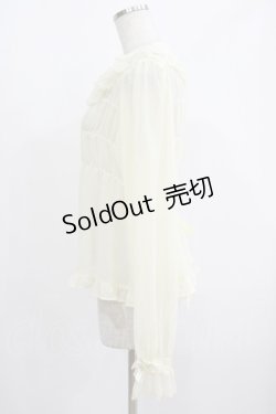 画像2: BABY,THE STARS SHINE BRIGHT / シフォンベビードールブラウス Free 生成り H-25-08-08-044-BA-BL-NS-ZH