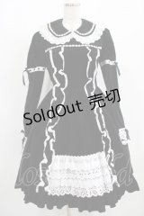 Angelic Pretty / 別珍ワンピース Free ブラック H-25-08-08-005-AP-OP-NS-ZH