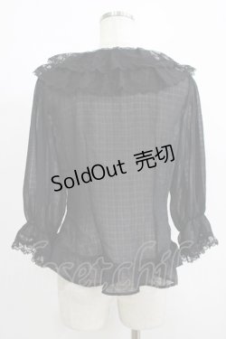 画像3: ALICE and the PIRATES / 恋の雨音ブラウス Free ブラック H-25-08-08-046-PA-BL-NS-ZH