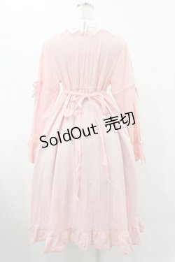 画像2: Cherirulu Chocola / 襟レースフリルワンピース L ピンク H-25-08-08-1029-0-OP-NS-ZH