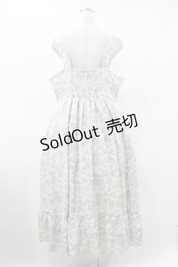 画像2: m petit by misako / NINA’Sコラボジャンパースカート 4L オフ/ブルー H-25-08-08-1032-LO-OP-NS-ZH