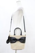 m petit by misako / サンリオキャラクターズコラボ かごバッグ  ブラック H-25-08-08-1005-LO-BG-NS-ZH