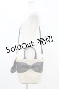 m petit by misako / サンリオキャラクターズコラボ かごバッグ  ブラック H-25-08-08-1005-LO-BG-NS-ZH