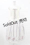 axes femme / ガーベラ＆オータムローズワンピース Free 生成り H-25-08-08-1033-AX-OP-NS-ZH