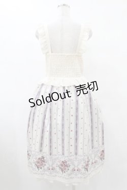 画像2: axes femme / ガーベラ＆オータムローズワンピース Free 生成り H-25-08-08-1033-AX-OP-NS-ZH