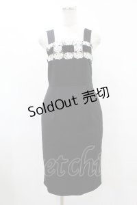 an another angelus / ビッグはしごレースワンピース Free ブラック H-25-08-08-1037-CA-OP-NS-ZH