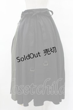 画像2: Favorite / ちょっぴりビターな大人チョコ*ボンボンショコラのロングスカート M〜L ブラック/グリーン H-25-08-08-1040-LO-SK-NS-ZH