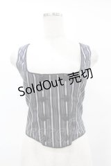 Victorian maiden / レジメンタルストライプジレ Free インクブルー H-25-08-08-1043-CL-TO-NS-ZH