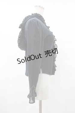 画像3: BABY,THE STARS SHINE BRIGHT / うさみみフリルカーディガン Free ブラック H-25-08-08-1044-BA-TO-NS-ZH