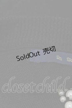 画像3: an another angelus / パールリボンカーディガン Free ブラック H-25-08-08-1047-CA-TO-NS-ZH