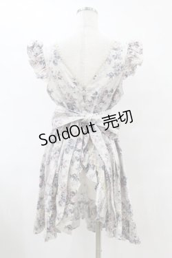 画像2: Victorian maiden / ロココブーケフリルエプロンドレス Free ロココグレージュ H-25-08-08-1006-CL-OP-NS-ZH