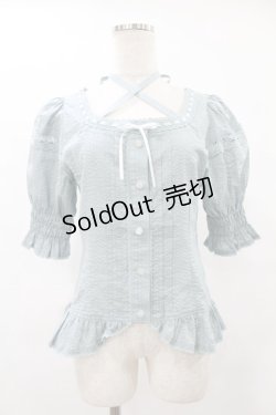 画像1: ALICE and the PIRATES / クロエブラウス Free ミント H-25-08-08-1053-PA-BL-NS-ZH