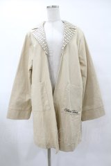 IRO+IRO / 気になる先生…2wayロングジャケット M ベージュ（国語） H-25-08-08-1054-LO-JA-NS-ZH