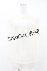 F&A / 総レースボウタイトップス Free IVORY H-25-08-08-1055-LO-TO-NS-ZH