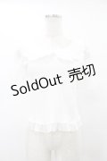 BABY,THE STARS SHINE BRIGHT / ドットチュールの半袖プルオーバー Free オフ H-25-08-08-1056-BA-TO-NS-ZH