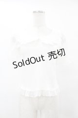BABY,THE STARS SHINE BRIGHT / ドットチュールの半袖プルオーバー Free オフ H-25-08-08-1056-BA-TO-NS-ZH