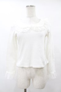 BABY,THE STARS SHINE BRIGHT / Flora Lace Ribbonプルオーバー Free オフ H-25-08-08-1057-BA-TO-NS-ZH