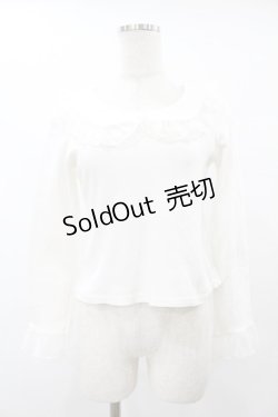 画像1: BABY,THE STARS SHINE BRIGHT / Flora Lace Ribbonプルオーバー Free オフ H-25-08-08-1057-BA-TO-NS-ZH