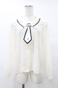 Fi.n.t / ネクタイ付きブラウス Free OFFWHITE H-25-08-08-1058-CA-BL-NS-ZH