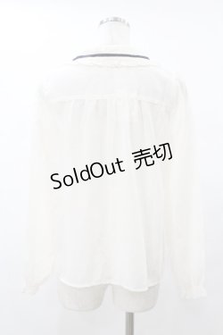 画像2: Fi.n.t / ネクタイ付きブラウス Free OFFWHITE H-25-08-08-1058-CA-BL-NS-ZH