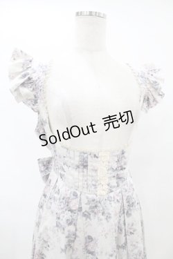 画像4: Victorian maiden / ロココブーケフリルエプロンドレス Free ロココグレージュ H-25-08-08-1006-CL-OP-NS-ZH