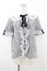 画像1: Angelic Pretty / ギンガムはしごレースブラウス Free ブラック H-25-08-08-1008-AP-BL-NS-ZH (1)