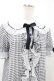 画像4: Angelic Pretty / ギンガムはしごレースブラウス Free ブラック H-25-08-08-1008-AP-BL-NS-ZH (4)