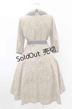 画像2: Innocent World / プティ・ボヌールワンピース L ショコラ×ショコラ/Chocolat×Chocolat H-25-08-08-1009-IW-OP-NS-ZH