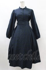 Maison de FLEUR Petite Robe canone / ニナのお茶会ワンピース M Green H-25-08-08-1010-EL-OP-NS-ZH