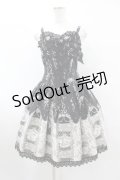 ALICE and the PIRATES / Masquerade Theater柄ジャンパースカート Free ブラック H-25-08-08-1011-PA-OP-NS-ZH