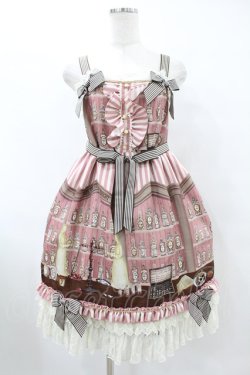 画像1: BABY,THE STARS SHINE BRIGHT / フローレンスのお薬箱Dorisジャンパースカート Free ピンク H-25-08-08-1012-BA-OP-NS-ZH