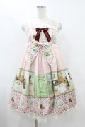 BABY,THE STARS SHINE BRIGHT / 覚めない夢をみるための Re・ci・pe柄Shirlyジャンパースカート Free ピンク H-25-08-08-1013-BA-OP-NS-ZH