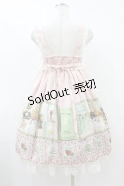 画像2: BABY,THE STARS SHINE BRIGHT / 覚めない夢をみるための Re・ci・pe柄Shirlyジャンパースカート Free ピンク H-25-08-08-1013-BA-OP-NS-ZH
