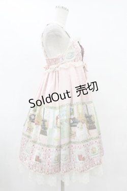 画像3: BABY,THE STARS SHINE BRIGHT / 覚めない夢をみるための Re・ci・pe柄Shirlyジャンパースカート Free ピンク H-25-08-08-1013-BA-OP-NS-ZH