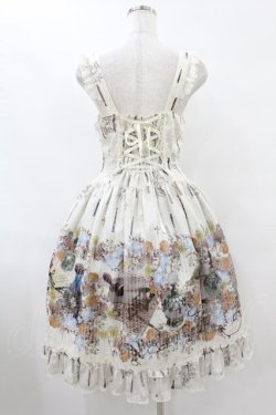 画像2: ALICE and the PIRATES / Victorian tear bottle柄ジャンパースカートI Free 生成り H-25-08-08-1014-PA-OP-NS-ZH