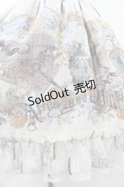 画像5: ALICE and the PIRATES / Victorian tear bottle柄ジャンパースカートI Free 生成り H-25-08-08-1014-PA-OP-NS-ZH