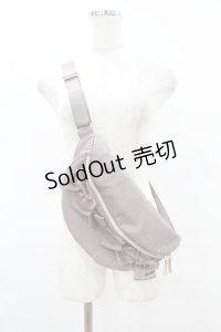 m petit by misako / リボン付きボディバッグ  ブラウン H-25-08-08-1003-LO-BG-NS-ZH